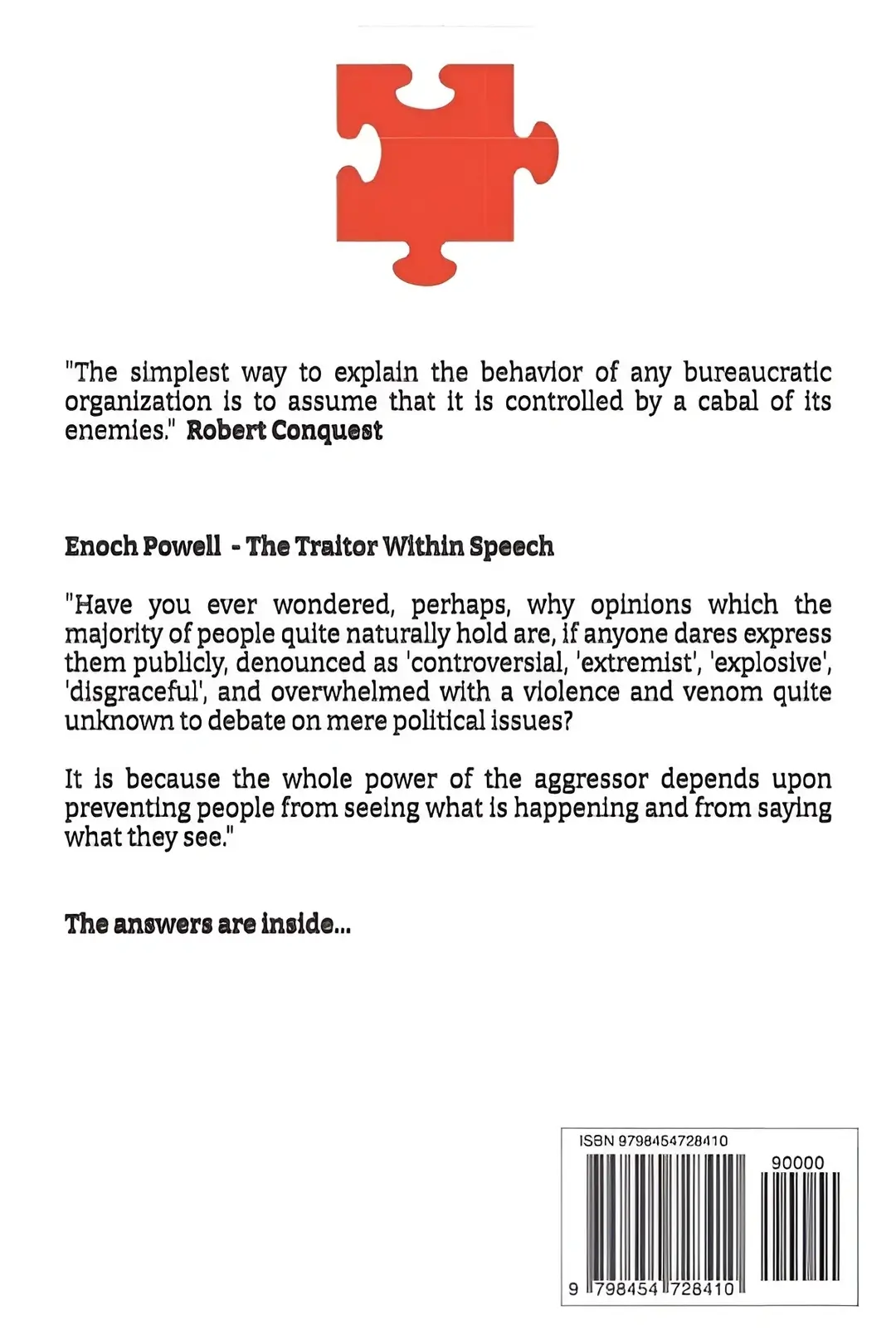 Nationalist Booklet on Amazon